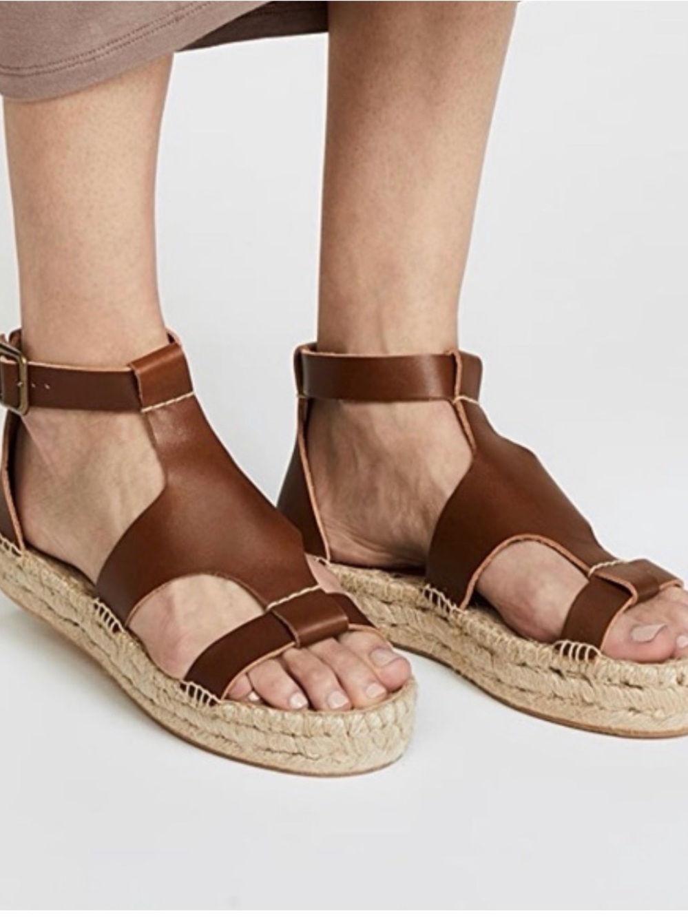 Soludos Banded Shield Espadrille Sandals